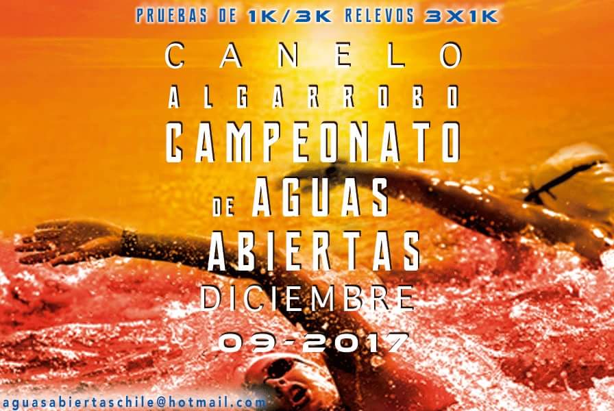 Canelillo Algarrobo Competencia de Aguas Abiertas 2017